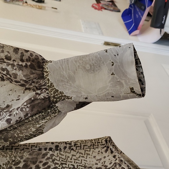 Sheer blouse. - Picture 3 of 7